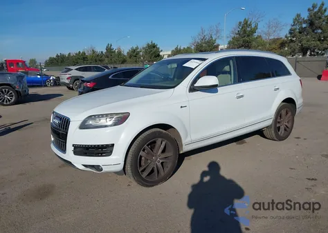 2015 Audi Q7 3.0T Premium из США, поврежденный, VIN WA1LGAFE9FD020406